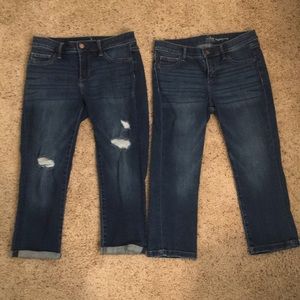 2 Cropped Legging Capris